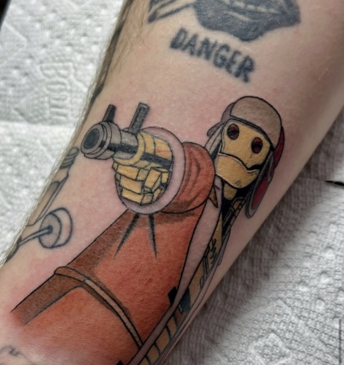 Color character tattoo by Maggie